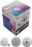 J&J ColorSplash Color Changing LED In-Ground Pool Lamp (120V/RGB-W) - LPL-P3-RGBW-120