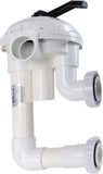 Pentair 2" Hi-Flow Backwash Valve w/ Bulkhead Fittings for Side-Mounted D.E. Filters (7.5" Centerline) - 261142