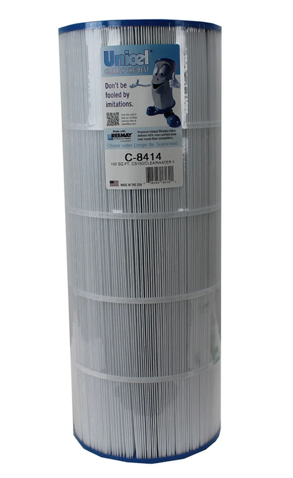 Unicel 150 Sq. Ft. Replacement Filter Cartridge for Jandy CS150 (White) - C-8414