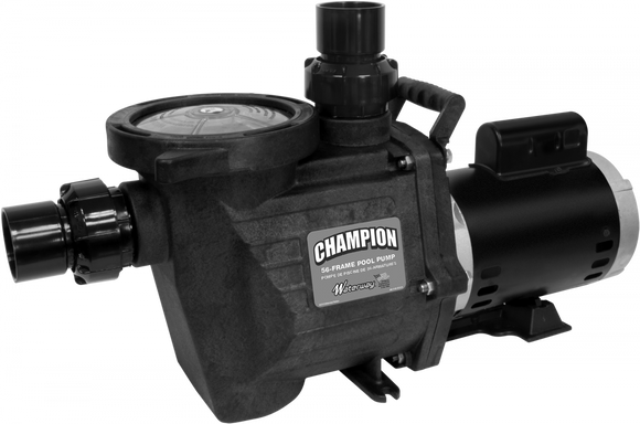 Waterway 1.0 H.P. Champion Single Speed Pool Pump (115/230V) - CHAMPE-110
