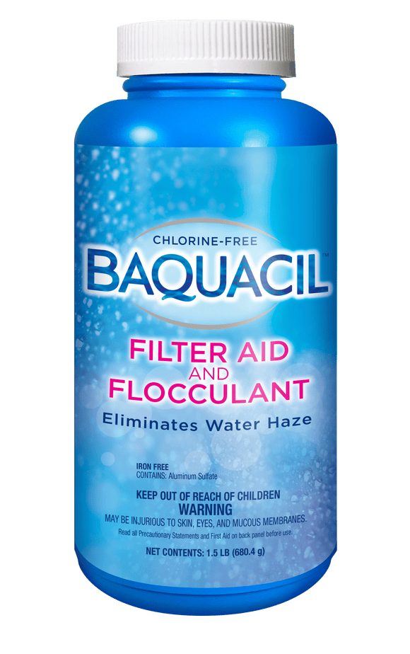 Baquacil Filter Aid and Flocculant (1.5 LBS.) - 84398