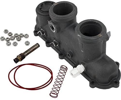 2-HP. Inlet/Outlet Header Complete with Gasket (Capron) - 006827F