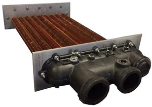 1-HP. Heat Exchanger Assembly Copper - 010044F