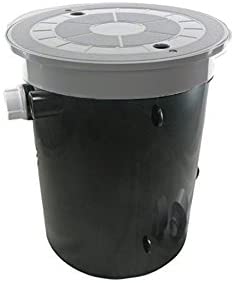 Custom Molded Products AquaLevel Automatic Water Leveler for New Construction Only (Round; Gray Lid & Collar) - 25504-101-000