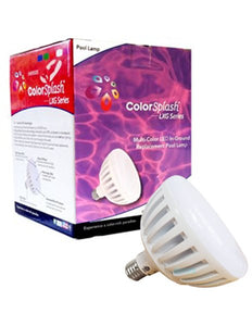 ColorSplash LXG Series LED Pool Replacement Lamp (12V) - LPL-P2-RGB-12