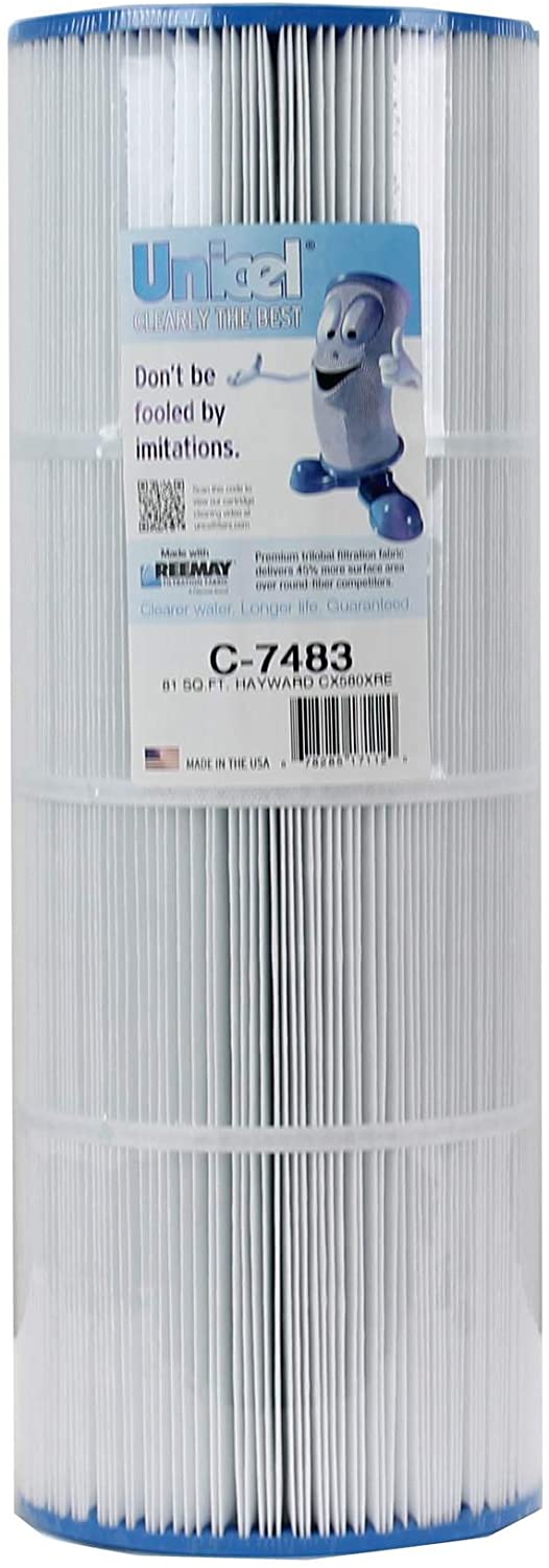 Unicel 81 Sq. Ft. Replacement Filter Cartridge for Hayward C3025/C3030 (Pack of 4) - C-7483-4