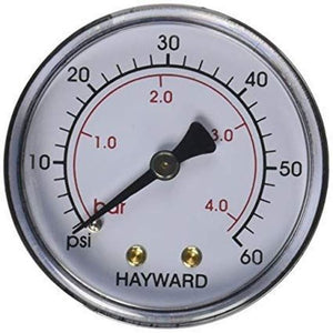 Hayward Back Mount Pressure Gauge - ECX27091