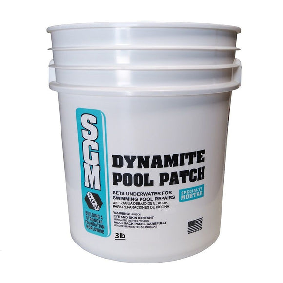 SGM Dynamite Pool Patch, 3 LBS. (White) - PLBPP3