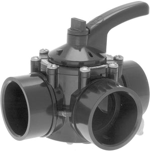 Hayward CPVC 3-Way Diverter; 2" Socket x 2.5" Spigot - PSV3S2