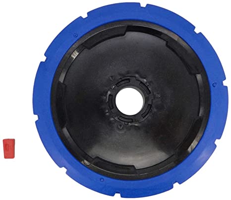35a. Wheel Rim and Tire, Black/Blue - RCX341113BKBL