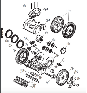 17. Wheel Retainer, Gray Met - PVXS0006-237