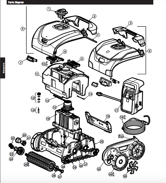 16. Motor Assembly - RCX341195