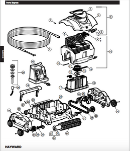 27. Roller Wheel Shaft SV (Set of 2) - RCX97507PAK2