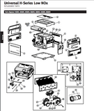 34. Heat Exchanger Assembly (H400FD) - FDXLHXA1400